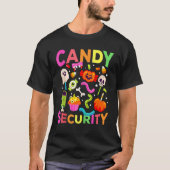 Candy Security Halloween Costume Tシャツ (正面)
