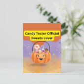 Candy Tester Official Sweets Lover ポストカード (スタンド正面)