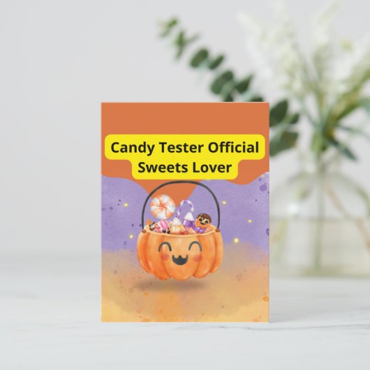 Candy Tester Official Sweets Lover ポストカード (スタンド正面)