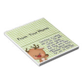 Candy TreatsバッグTopper (ラッパーは完璧) ノートパッド (アングル)