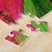 Candy Waters Autism Artist ジグソーパズル (側面)