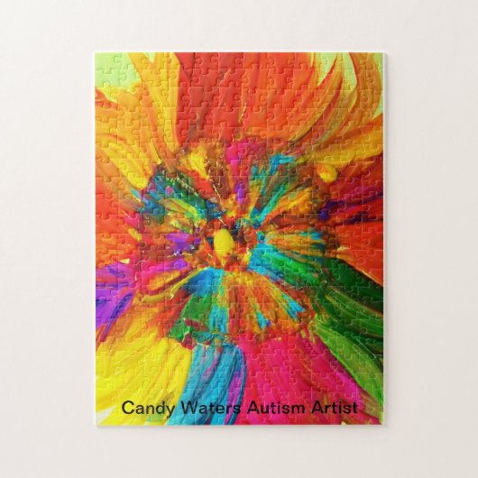 Candy Waters Autism Artist ジグソーパズル (縦)