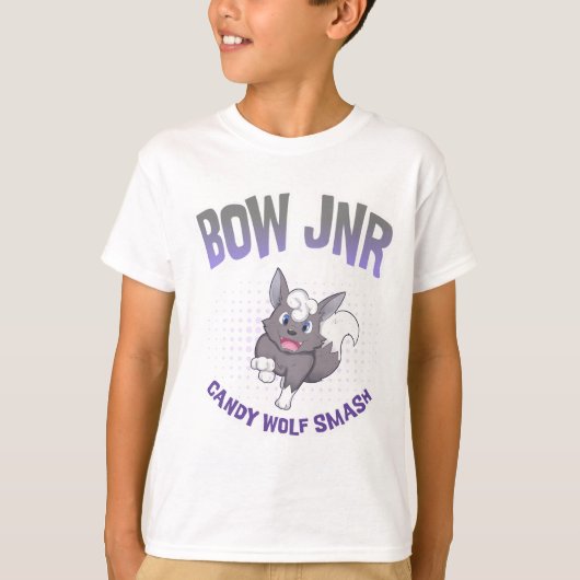 Candy Wolf Smash | BOW Jnr Tシャツ (正面)
