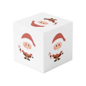 candycaneの漫画を持つサンタクロース フォトキューブ (裏面アングル)