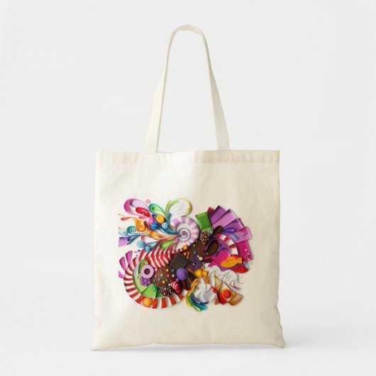 CandyCrushはトートバックをインスパイア トートバッグ (正面)