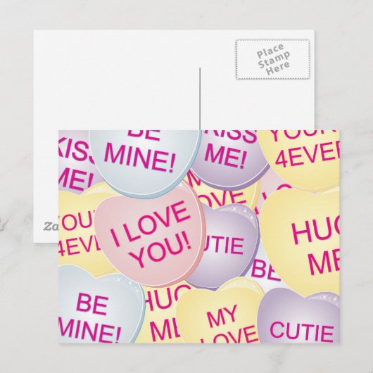 CandyHearts ポストカード (正面/裏面)