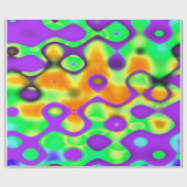 Candylandの地図 ラッピングペーパー (フラット)