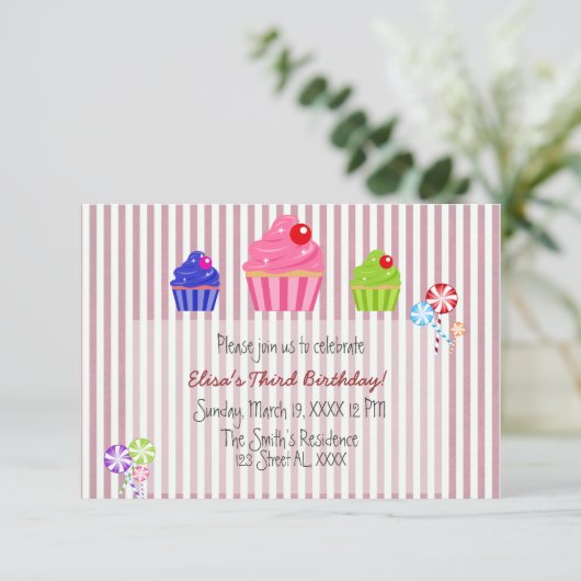 Candylandの招待状 招待状 (スタンド正面)