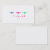 Candylandキャンデーのカスタムな名刺 名刺 (正面/裏面)