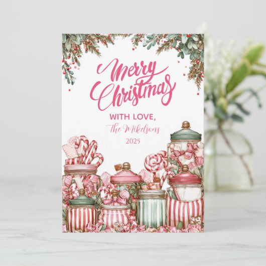 Candyland Christmas Celebration シーズンカード (スタンド正面)