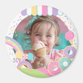 Candyland Ice Cream Keepsake Magnet マグネット