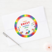 Candyland Stickers ラウンドシール (封筒)