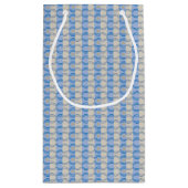 Candystripeの標準的な青タン スモールペーパーバッグ (裏面)