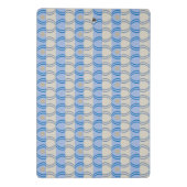 Candystripeの標準的な青タン ミニクリップボード (裏面)