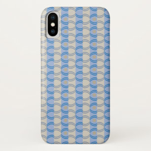 Candystripeの標準的な青タン iPhone X ケース
