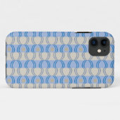 Candystripeの標準的な青タン Case-Mate iPhoneケース (裏面(横))