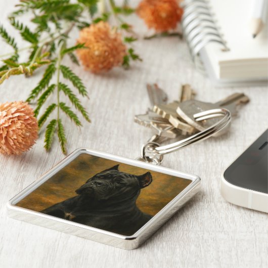 Cane Corso キーホルダー (側面)