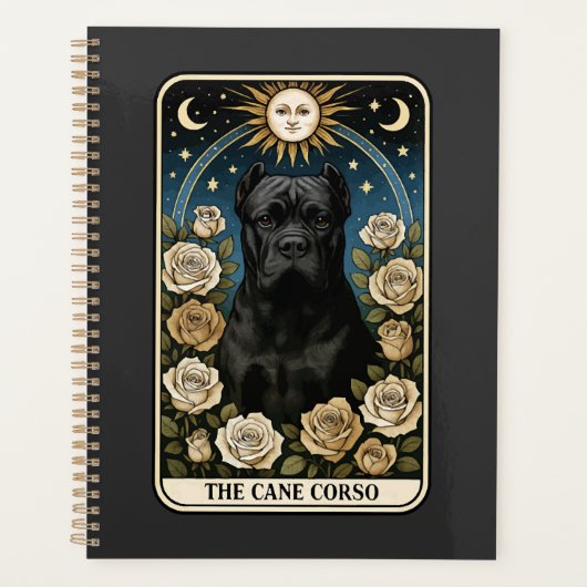 Cane Corso プランナー手帳 (正面)