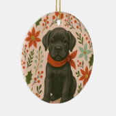 Cane Corso Christmas セラミックオーナメント (右)