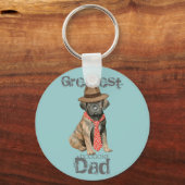 Cane Corso Dad Keychain キーホルダー (正面)
