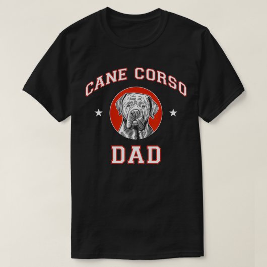 Cane Corso Dad Tシャツ (デザイン正面)