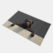 Cane Corso Dog Doormat Art ドアマット (アングル)