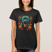Cane Corso Dog Halloween Tシャツ (正面)