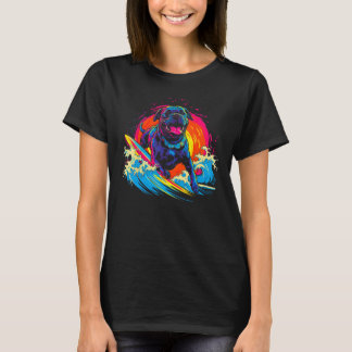 Cane Corso Dog Surfer Tシャツ