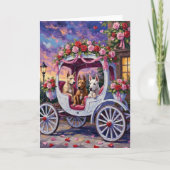 cane corso Dog Valentine's Day カード (正面)