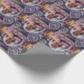 cane corso Dog Valentine's Day ラッピングペーパー (角)