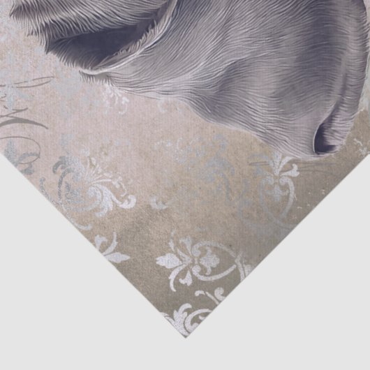 Cane Corso Floral Dog 薄葉紙 (詳細)