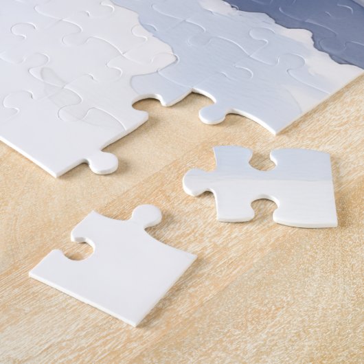 Cane Corso Grand Door Evergreen Christmas Art ジグソーパズル (側面)