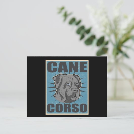 Cane Corso Italiano Dog | Cane Corsos ポストカード (スタンド正面)