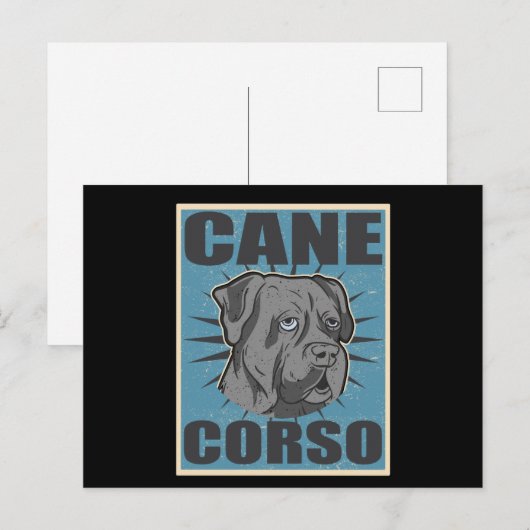 Cane Corso Italiano Dog | Cane Corsos ポストカード (正面/裏面)