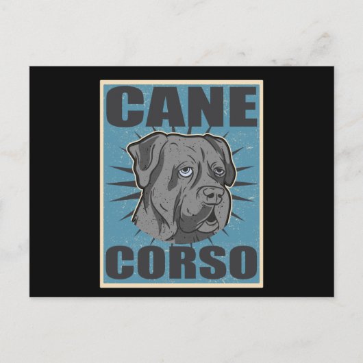 Cane Corso Italiano Dog | Cane Corsos ポストカード (正面)