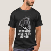 Cane Corso Italiano Security 1 Tシャツ (正面)