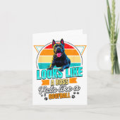 Cane Corso Lover Funny Cane Corso Retro  カード (正面)