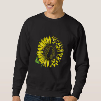 Cane Corso Sunflower With Paws Cute Dog スウェットシャツ