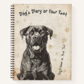 Cane Corso's Diary ノートブック (正面)