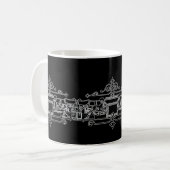 caneca コーヒーマグカップ (正面左)