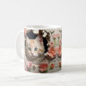Caneca 3D Gato コーヒーマグカップ (正面左)