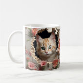 Caneca 3D Gato コーヒーマグカップ (左)