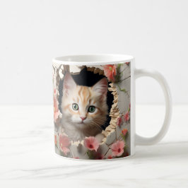 Caneca 3D Gato コーヒーマグカップ