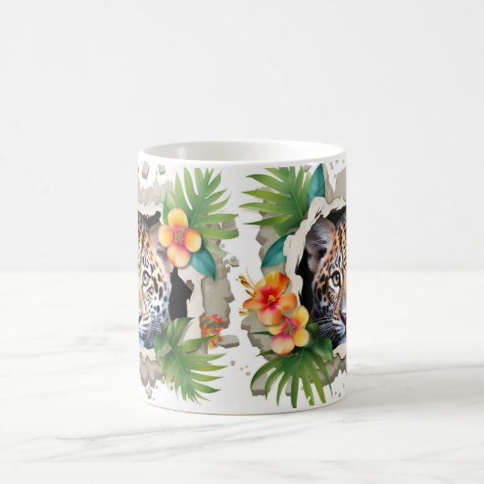 Caneca 3D Onça コーヒーマグカップ (中央)