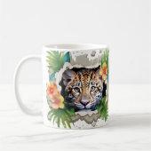 Caneca 3D Onça コーヒーマグカップ (左)