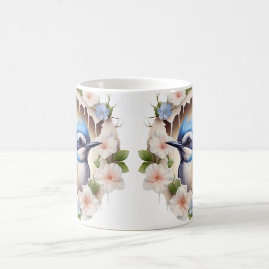 Caneca 3D Pássaro  コーヒーマグカップ (中央)