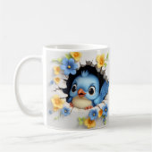Caneca 3D Pássaro  コーヒーマグカップ (左)
