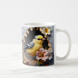 Caneca 3D Pássaro コーヒーマグカップ