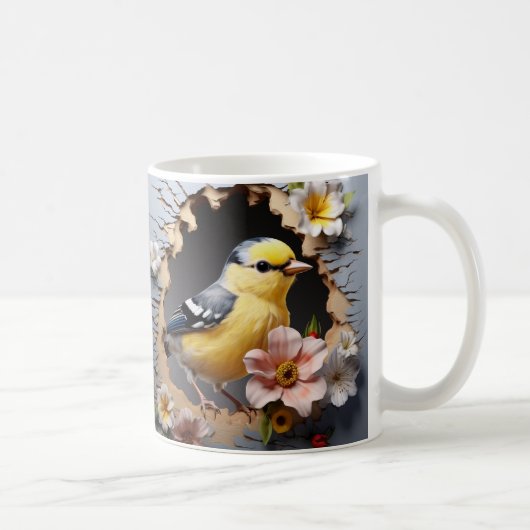 Caneca 3D Pássaro コーヒーマグカップ (右)