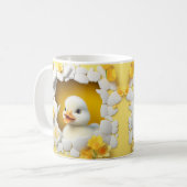 Caneca 3D Pato コーヒーマグカップ (正面左)